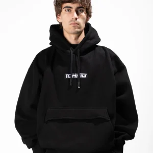 ICHPIG STRIKE ANORAK HOOD BLACK