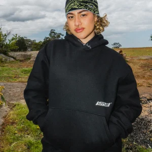 ODYSSEY SHOT-CORD HOOD BLACK