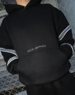 KINETIC PANEL HOOD BLACK / GUN METAL