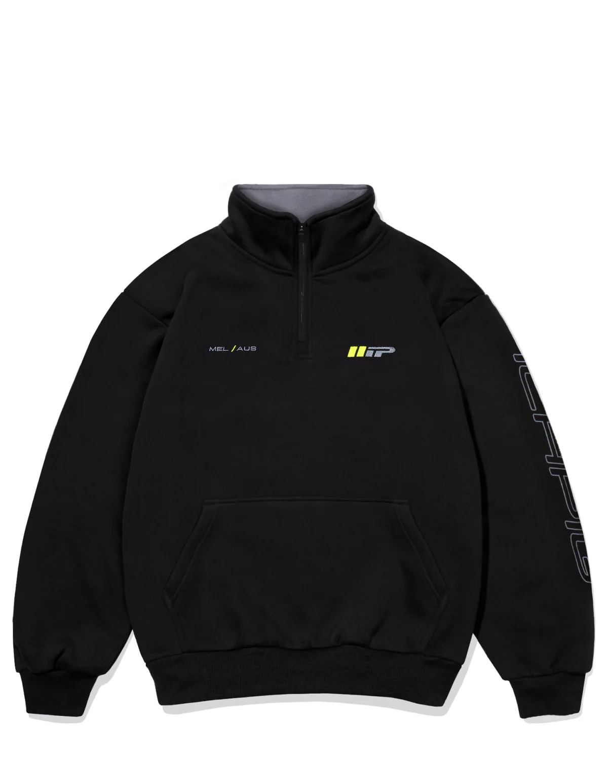 EMBLEM 1/4 ZIP BLACK EMBLEM 1/4 ZIP BLACK