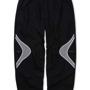 ICHPIG KINETIC TRACK PANTS BLACK / GUN METAL