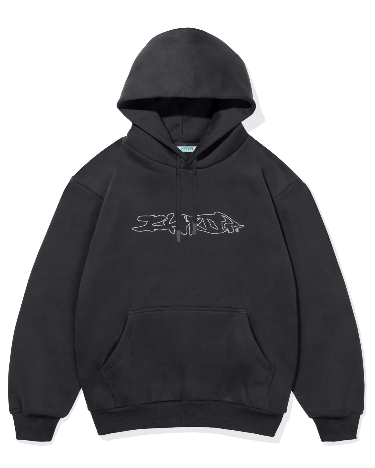 DISTORT PULLCORD HOOD VINTAGE BLACK DISTORT PULLCORD HOOD VINTAGE BLACK
