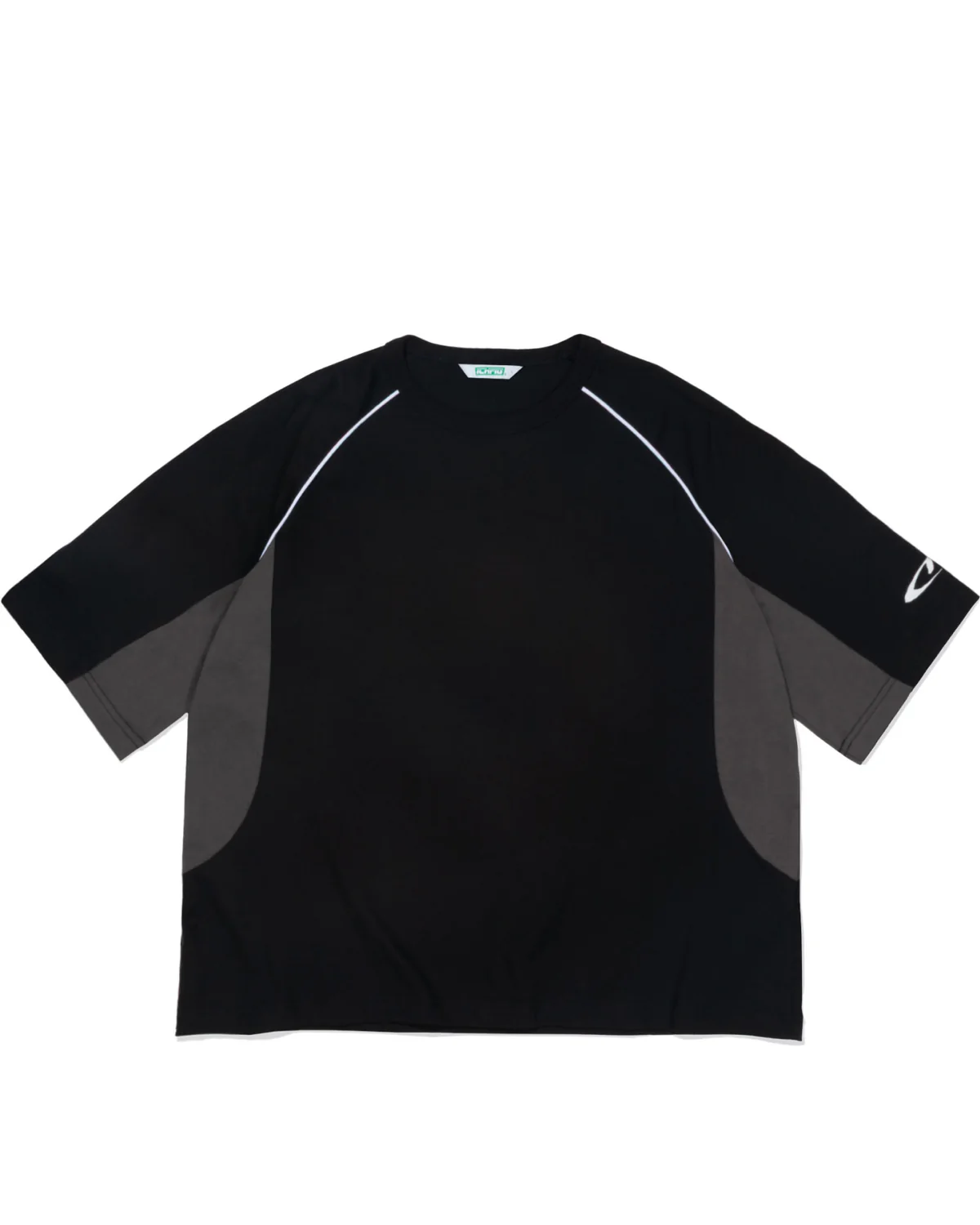ICHPIG OPTIC PANEL TEE BLACK ICHPIG OPTIC PANEL TEE BLACK