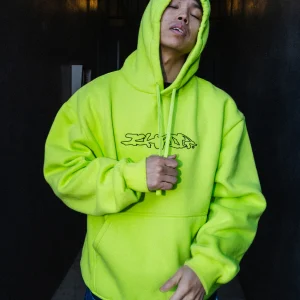 DISTORT PULLCORD HOOD VOLT