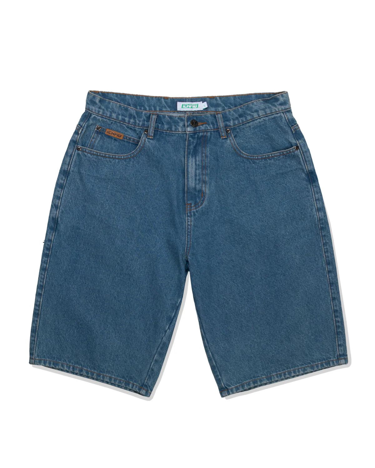 ICHPIG PIGASUS DENIM SHORTS WASHED INDIGO ICHPIG PIGASUS DENIM SHORTS WASHED INDIGO
