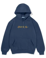 ICHPIG CONTOUR PULLCORD HOOD CERULEAN