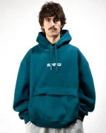 Ichpig STRIKE ANORAK HOOD DARK TEAL