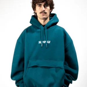 Ichpig STRIKE ANORAK HOOD DARK TEAL