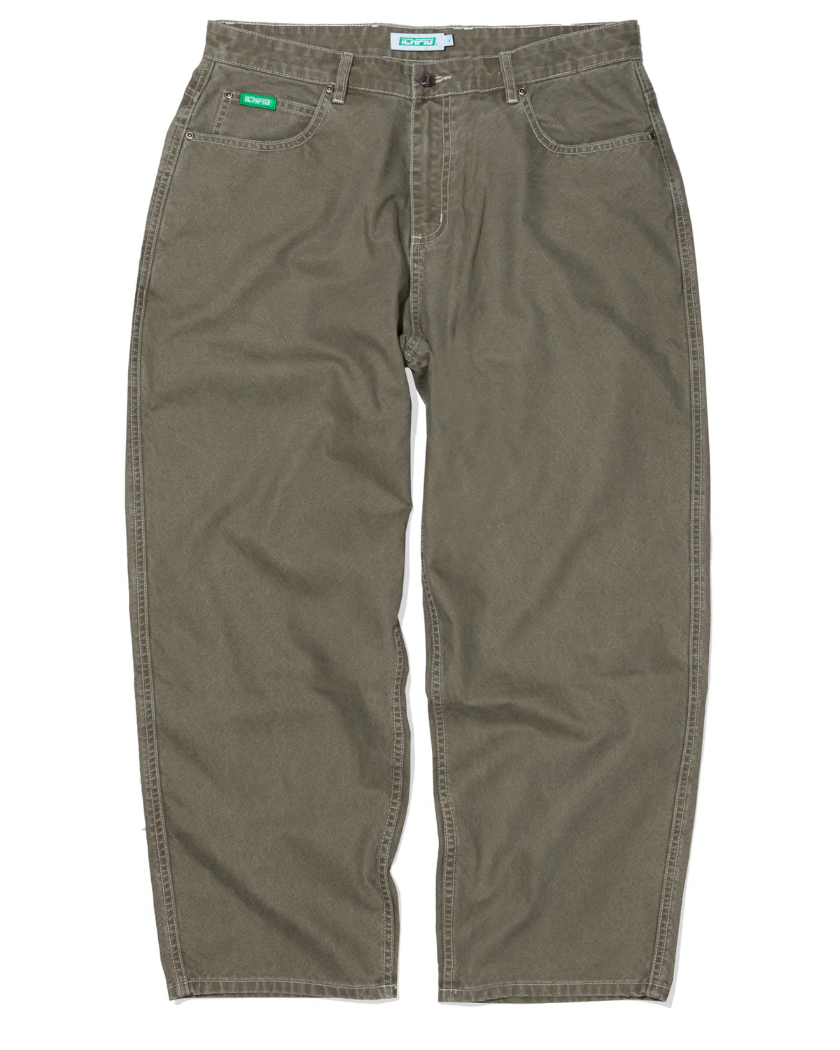 ICHPIG ALLSTAR CANVAS PANTS FADED OLIVE ICHPIG ALLSTAR CANVAS PANTS FADED OLIVE