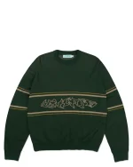 RAZOR KNITTED CREW DARK FOREST