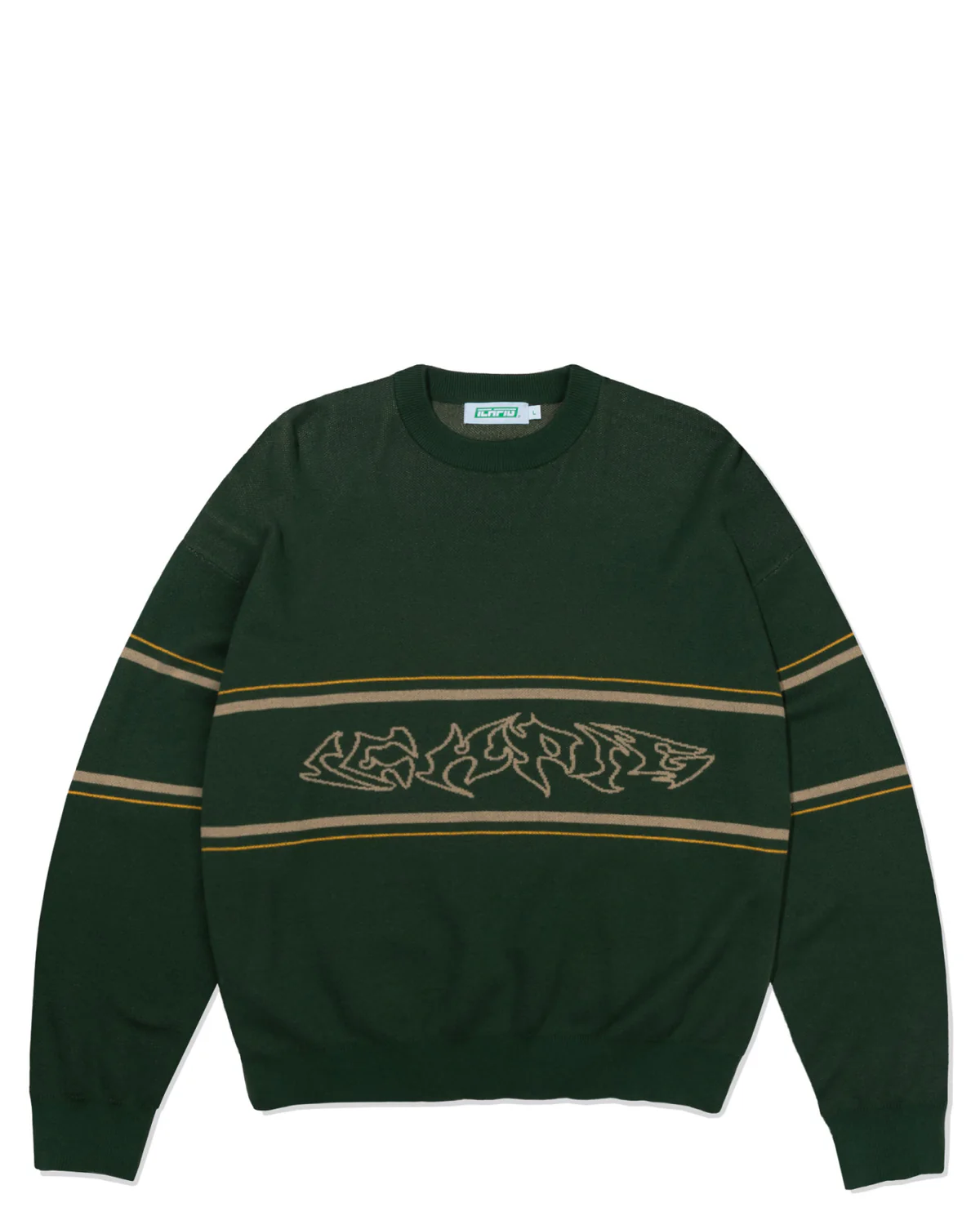RAZOR KNITTED CREW DARK FOREST RAZOR KNITTED CREW DARK FOREST
