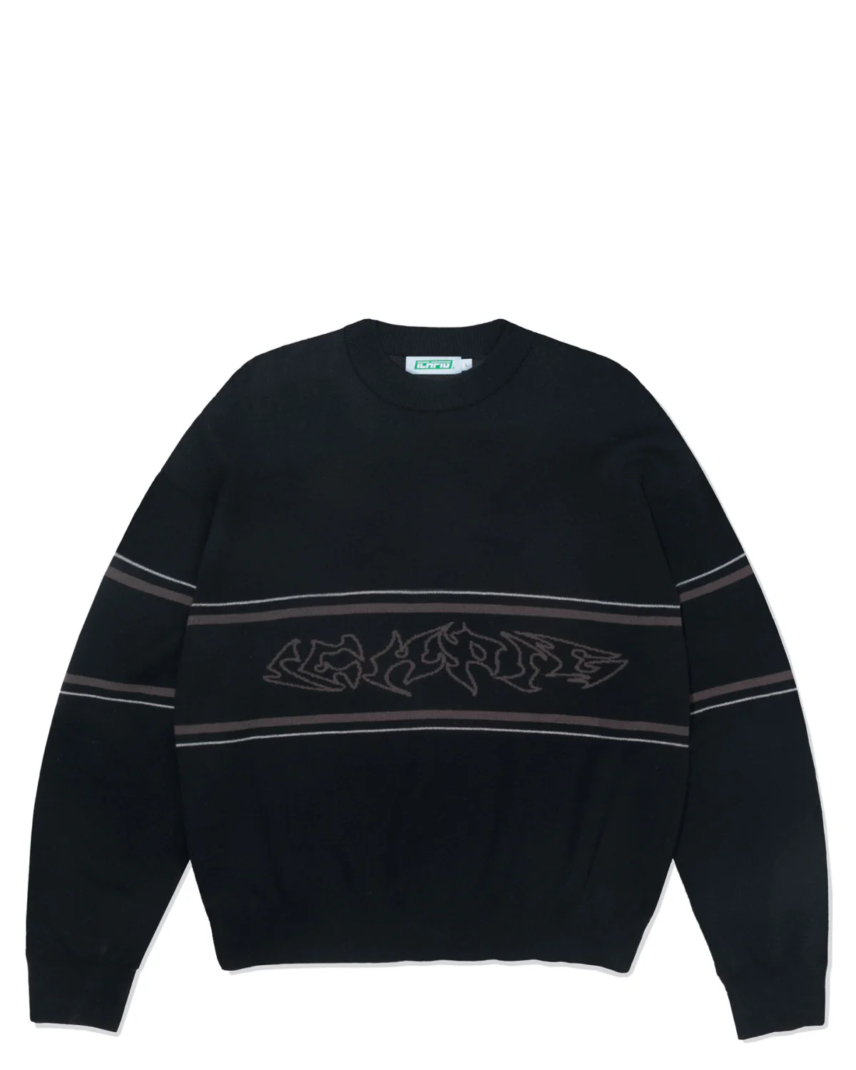 RAZOR KNITTED CREW BLACK RAZOR KNITTED CREW BLACK