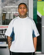 OPTIC PANEL TEE WHITE