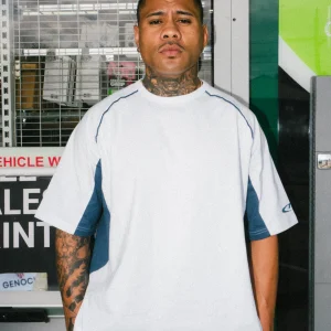OPTIC PANEL TEE WHITE