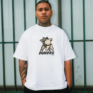 ICHPIG SUMO TEE WHITE