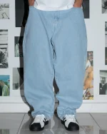 PIGASUS DENIM JEANS LIGHT WASHED INDIGO