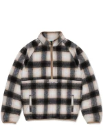 CHECKLINE 1/2 ZIP CREAM PLAID