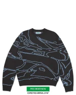 ODYSSEY KNITTED CREW CHARCOAL