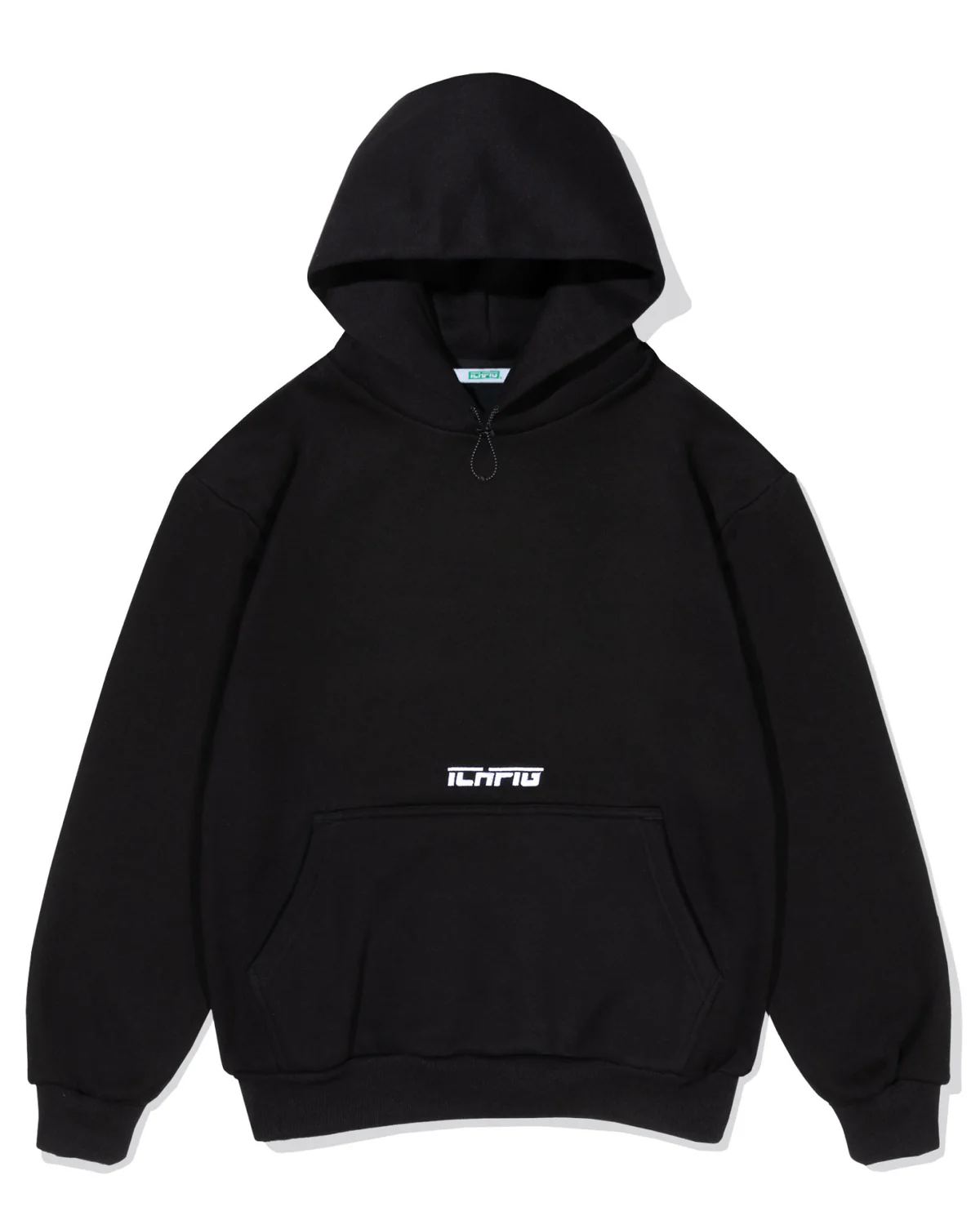 ICHPIG STRIKE CINCH-UP HOOD BLACK ICHPIG STRIKE CINCH-UP HOOD BLACK