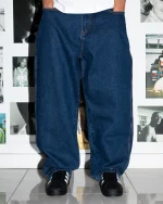 ICHPIG PIGASUS DENIM JEANS WASHED INDIGO