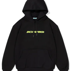MOTION PULLCORD HOOD BLACK / VOLT
