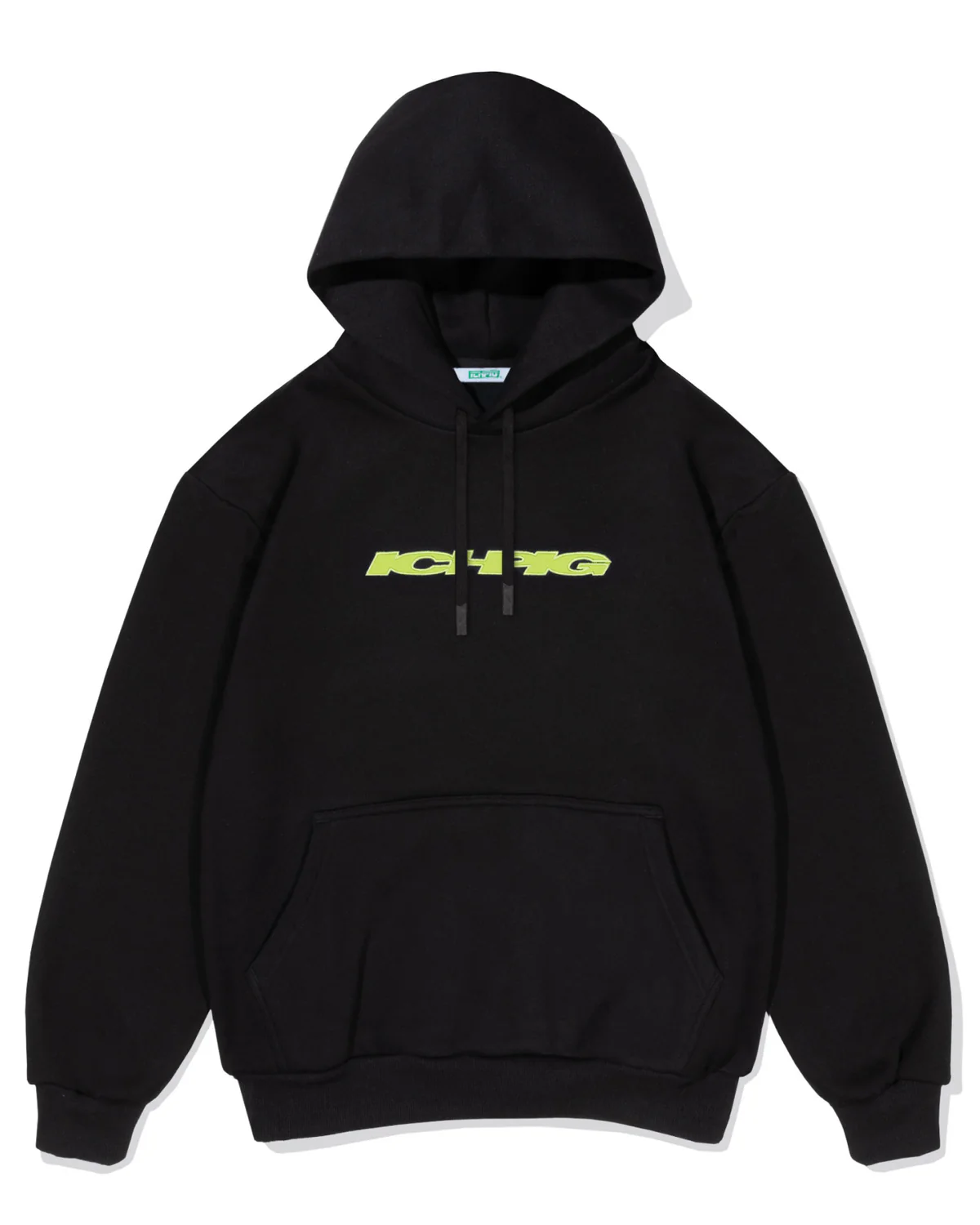 MOTION PULLCORD HOOD BLACK / VOLT MOTION PULLCORD HOOD BLACK / VOLT