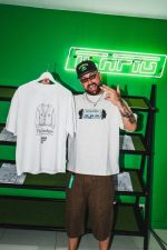 ICHPIG WINDOW KID CARDIGAN TEE WHITE